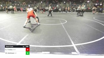 163 lbs Semifinal - Kade Tinsley, North Desoto Wrestling Academy vs Mac Andrews, Florida National Team