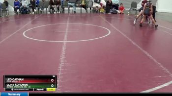 75 lbs Round 1 (8 Team) - Leo Oatman, Legacy Red vs Clint Kohlman, Dundee Wrestling (MI)