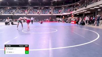 175 lbs Champ. Round 1 - Frankie Solis, Marengo vs Mason Russell, Lockport