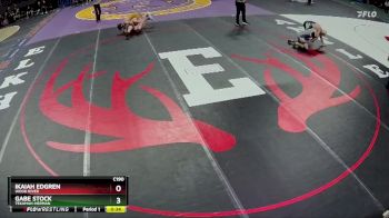 Cons. Round 2 - Ikaiah Edgren, Wood River vs Gabe Stock, Tekamah-Herman