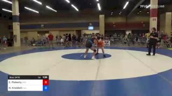 73 kg Consi Of 8 #2 - Caitlyn Flaherty, Frisco Texas Jacks Wrestling vs Hana Knoblich, California