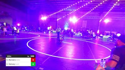 62 lbs Round Of 32 - Caleb Romero, Manu WC vs Chayton Salway, Gladiator Wr Acd