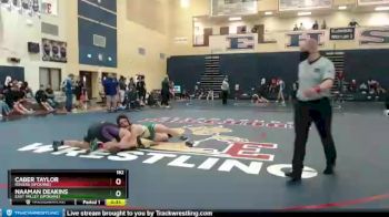 182 lbs Cons. Semi - Naaman Deakins, East Valley (Spokane) vs Caber Taylor, Rogers (Spokane)