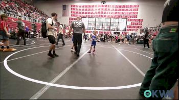 43-46 lbs Rr Rnd 3 - Gabriel Robertson, Chandler Takedown Club vs Landyn Ellerd, Choctaw Ironman