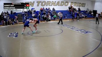 189 lbs 1st Place Match - Xavier Zottoal, Mars vs Garrett Huff, Plum