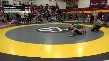 113 lbs Cons. Round 3 - Vince Von Bernewitz, Great Bridge vs Nolan Deshon, St Vincent-St Mary