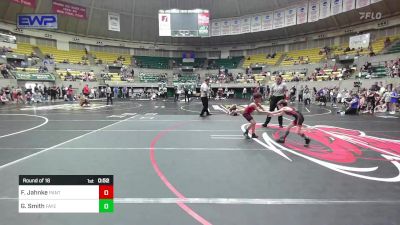 55 lbs Round Of 16 - Fletcher Jahnke, Panther Youth Wrestling-CPR vs Grayson Smith, Fayetteville Wild Hog Wrestling