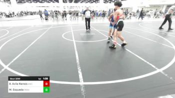 116 lbs Quarterfinal - Brandon Avila Ramos, Aniciete TC vs Matthew Esqueda, Orange County RTC
