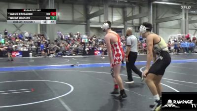 155 lbs Champ. Round 1 - Jacob Fahlgren, Tonganoxie vs Nikko Hinojos, Newton