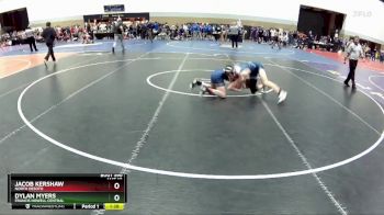 120 lbs Champ. Round 2 - Dylan Myers, Francis Howell Central vs Jacob Kershaw, North DeSoto