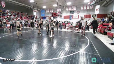 115 lbs Rr Rnd 2 - Chevy LamHo, Wagoner Takedown Club vs Hayley Crane, Midwest City Bombers Youth Wrestling Club