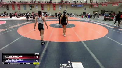 116 lbs Cons. Round 1 - Elizabeth Palmer, Davenport University vs Marianela Garcia, Schreiner University