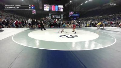 100 lbs Cons. Sub-rd Of 16 - Maximilian Holley, OH vs Jake Strickland, SC