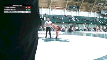 165 lbs 1st Place Match - Carson Miller, Kent State vs Ryan Burgos, Edinboro