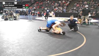 175 lbs Round Of 32 - Eliart Manzur, Palma (CC) vs Brayden Carson, Fountain Valley (SS)