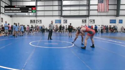 165 lbs Gavin Thompson, FCA LYNCHBURG vs Brayden Knowles, BEACH BOYZ WRESTLING CLUB