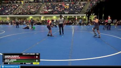 155 lbs Quarterfinal - Jaxon Murphy, Outlaw Wrestling Club vs Jack Linder, Worthington