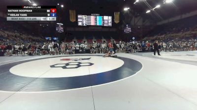 113 lbs Champ. Rd Of 16 - Nathan Hoopman, Minnesota vs Keilan Yang, Wisconsin