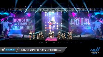 Stars Vipers Katy - Fierce Fangs [2019 Youth - Small 2 Day 1] 2019 Encore Championships Houston D1 D2