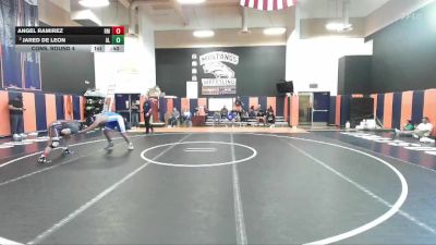 190 lbs Cons. Round 4 - Angel Ramirez, Rancho Mirage vs Jared De Leon, Alta Loma