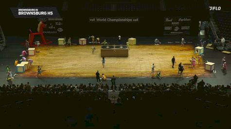 Brownsburg HS "Brownsburg IN" at 2026 WGI Guard World Championships