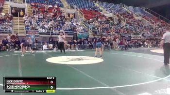 106 lbs Semis & 1st Wrestleback (8 Team) - Nick Dobitz, Hettinger/Scranton vs Bode Henderson, 5-Northern Lights