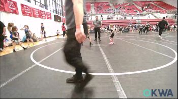 43-46 lbs Consolation - Vivian Manley, Perry Wrestling Academy vs Arrow Fife, Tecumseh Youth Wrestling