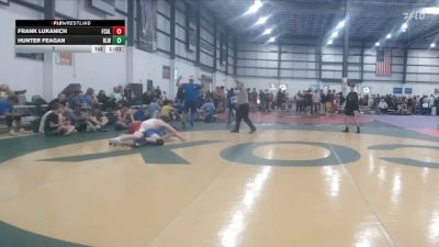 175 lbs 1 - Hunter Feagan, REAL LIFE WRESTLING CLUB vs Frank Lukanich, FCA LYNCHBURG