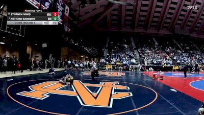 4A-190 lbs Cons. Round 1 - Stephen Mims, McDonough vs Antione Sanders, New Hampstead HS