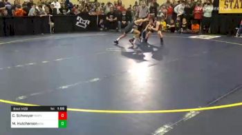 90 lbs Final - Colton Schwoyer, Owen J Roberts vs Marco Hutcherson, Kiski Area