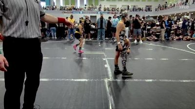 88 lbs Round 2 (10 Team) - Evander Barclay, Florida Scorpions vs Gemma Thompson, Buxton