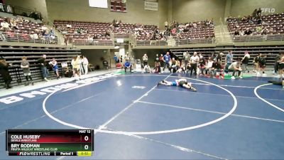 81-87 lbs Cons. Round 3 - Bry Rodman, Fruita Wildcat Wrestling Club vs Cole Huseby, Devils Wrestling