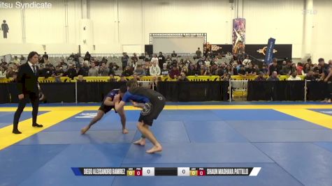 Shaun Madhava Pattillo vs Diego Alessandro Ramirez 2024 World IBJJF Jiu-Jitsu No-Gi Championship