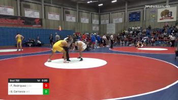 220 lbs Semifinal - Felipe Rodriguez, Clovis West vs Gabriel Carranza, Victor Valley