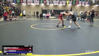 175 lbs Cons. Round 3 - Trenton Vessells, Iowa vs Beau Andrews, Iowa