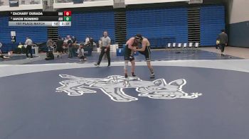133 lbs 1st Place Match - Jakob Romero, Adams State vs Zachary Ourada, Nebraska-Kearney