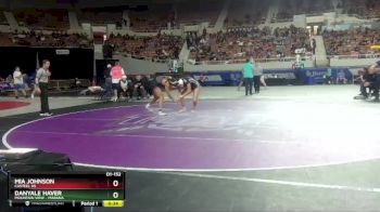 D1-152 lbs 3rd Place Match - Danyale Haver, Mountain View - Marana vs Mia Johnson, Casteel HS