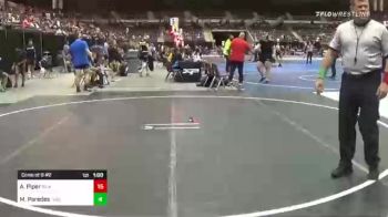 109 lbs Quarterfinal - Valeria Ahumada, Wan Tu Wazuri vs Gabryella Austin, Central Catholic