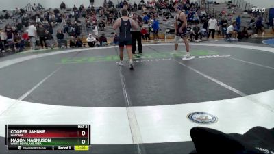 215 lbs Round 3 - Cooper Jahnke, Waconia vs Mason Magnuson, White Bear Lake Area