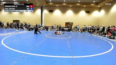 132 lbs Champ. Round 1 - Kenson Noel III, Maryland vs Cael Dutton, New Jersey
