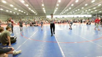 80 lbs Quarterfinal - Uriah Gomez, Revival Orange vs Mac Jamison, Micky's Maniacs Blue