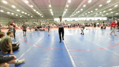 80 lbs Quarterfinal - Uriah Gomez, Revival Orange vs Mac Jamison, Micky's Maniacs Blue