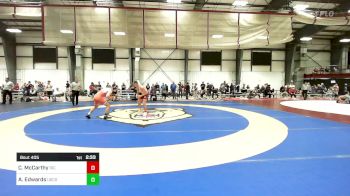 165 lbs Consi Of 4 - Chris McCarthy, Rhode Island College vs Agustus Edwards, Coast Guard