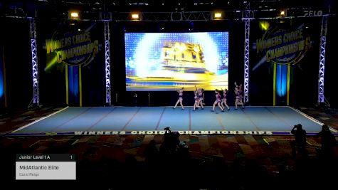 MidAtlantic Elite - Coral Reign [2025 Junior Level 1 A 1] 2025 Winners Choice Live at Foxwoods