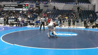 141 lbs Cons. Round 3 - Ashtan Hendricks, King vs Porter Finstad, Lincoln Memorial