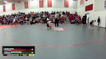 120 lbs Champ. Round 1 - Stella Januszewski, Strongsville vs Lizzie Raga, Marlington