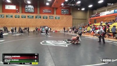 174 lbs Semifinal - Joshua Shepard, Bakersfield vs Efrain Duenas, Modesto