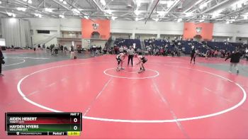 141 lbs Cons. Semi - Aiden Hebert, Trinity (CT) vs Hayden Myers, Wesleyan (CT)