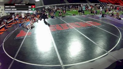 106-113 lbs Champ. Round 5 - Jimmy Sams, Idaho vs Johnny Behm, Idaho