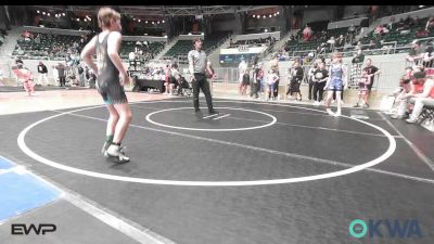 92 lbs 3rd Place - Wyatt Austin, Sperry Wrestling Club vs Braden Abel, Salina Wrestling Club